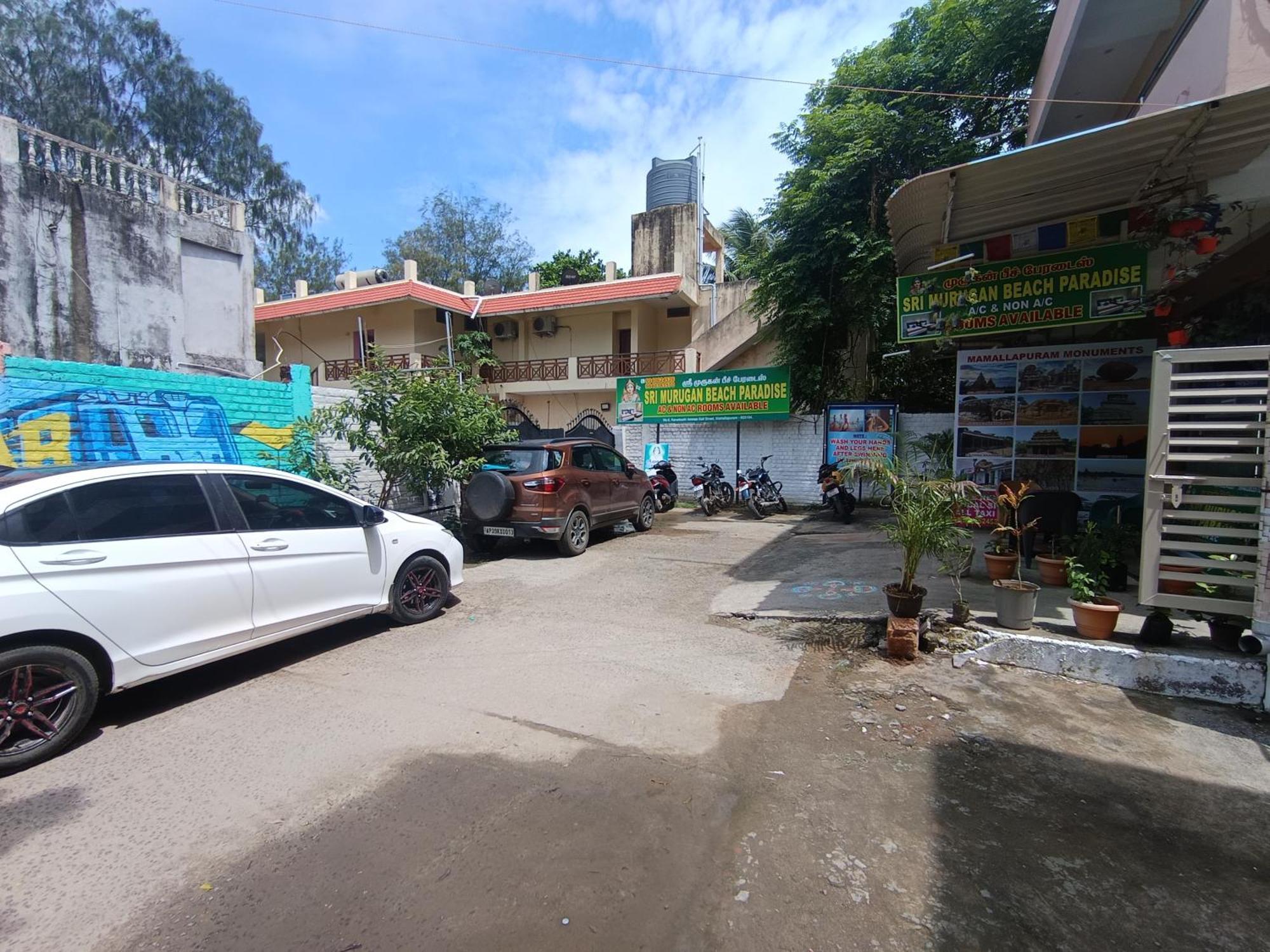 Sri Murugan Beach Paradise Hotel Mamallapuram Exterior foto